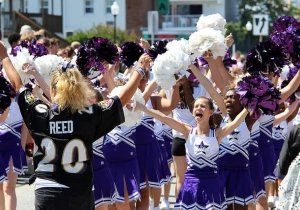 Baltimore Ravens Roosts Annual Parade